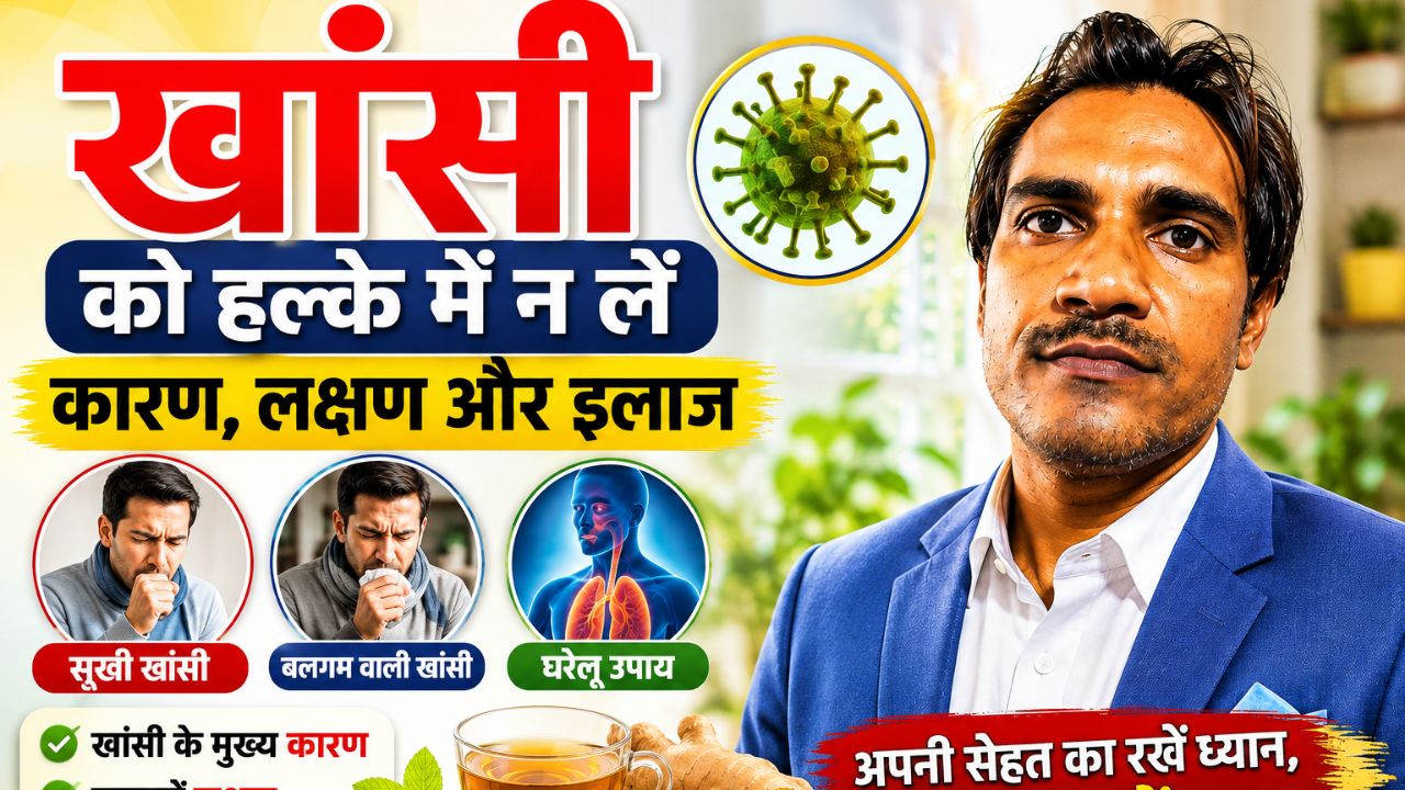 खांसी के लिए क्या करना सही /dr satish chauhan