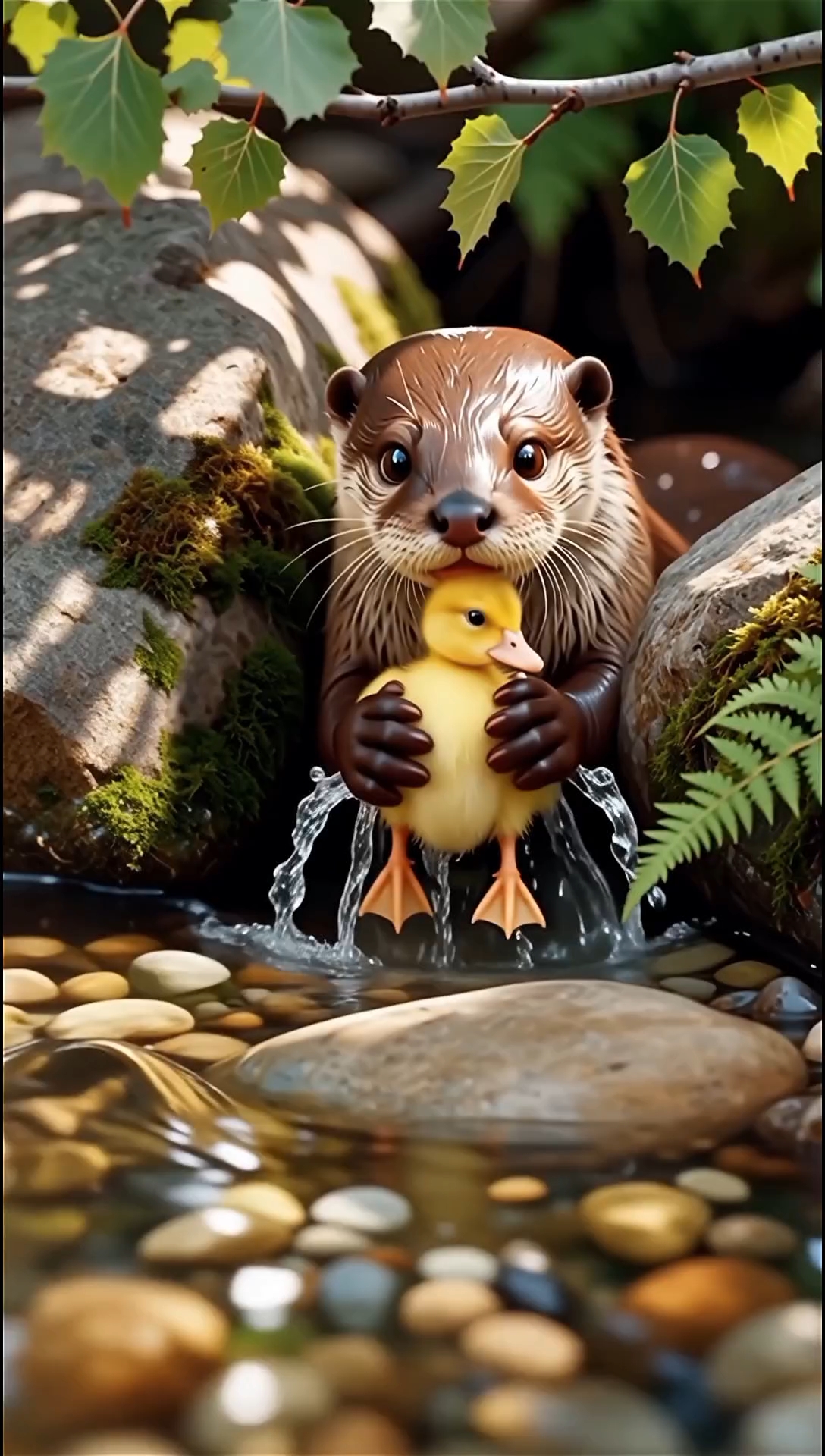 🦡❤️ The Mongoose Who Saved a Baby Duck 🐥🏡