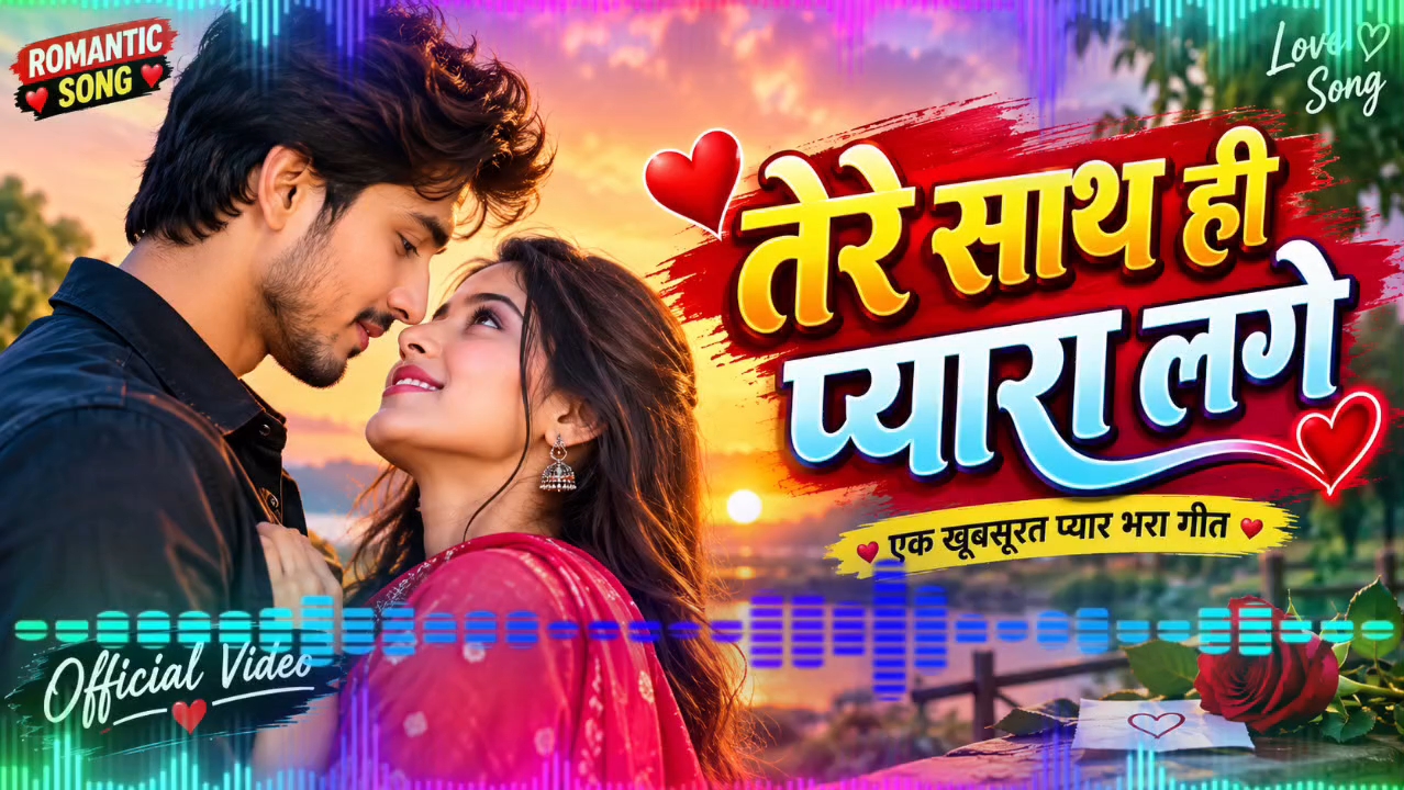 🎵 तेरे साथ ही प्यारा लगे ❤️ | Romantic Hindi Love Song 2026 | Heart Touching Romantic Song