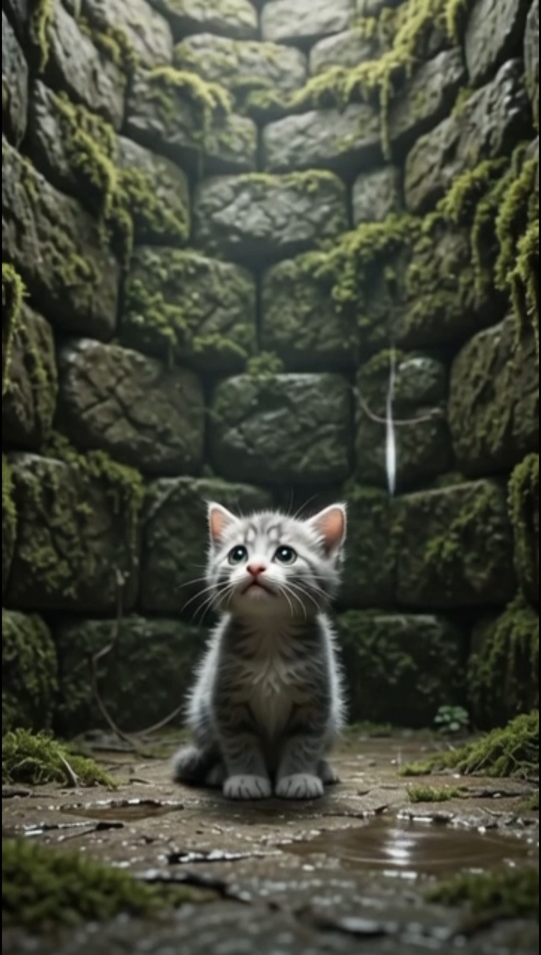🐱🫏 The Donkey Who Saved a Cat from a Deep Well! 🪣❤️