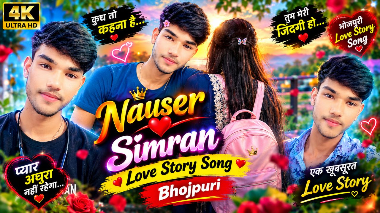 Pyar ka kahani 😍 love story (★𝐍ᎪՄꕶᎬᎡ×͜×࿐(Simran Bhojpuri love story 💖 gana