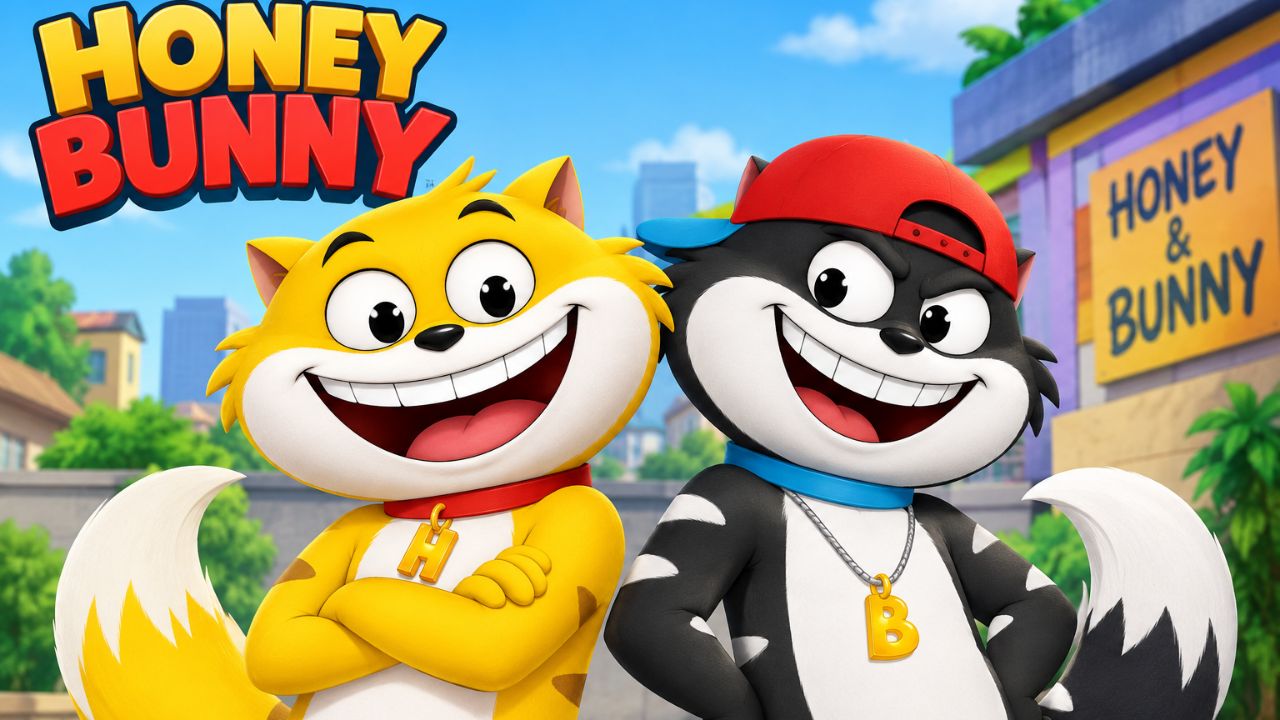Honey Bunny की मजेदार शरारतें 😂 | Funny Cartoon Video | Honey Bunny Adventure