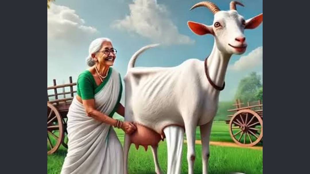 दादी की अनोखी बकरी 🐐🥛 | दूध के लड्डू बेचकर बनी अमीर | मजेदार कहानी 😂