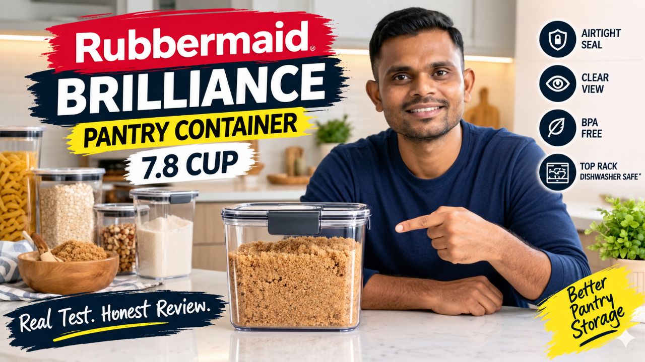 Rubbermaid Brilliance 7.8-Cup Container Review
