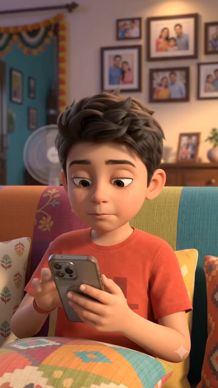 पापा ने बेटे की बोलती बंद कर दी 😂📱 | मोबाइल स्लो या पढ़ाई? 🤣
