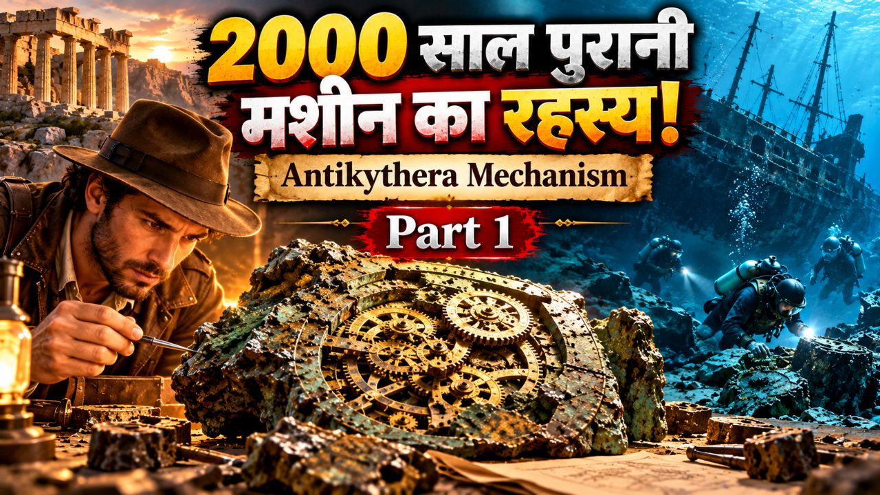 2000 साल पुरानी मशीन का रहस्य! 😱 | Antikythera Mechanism | Past Uncovered