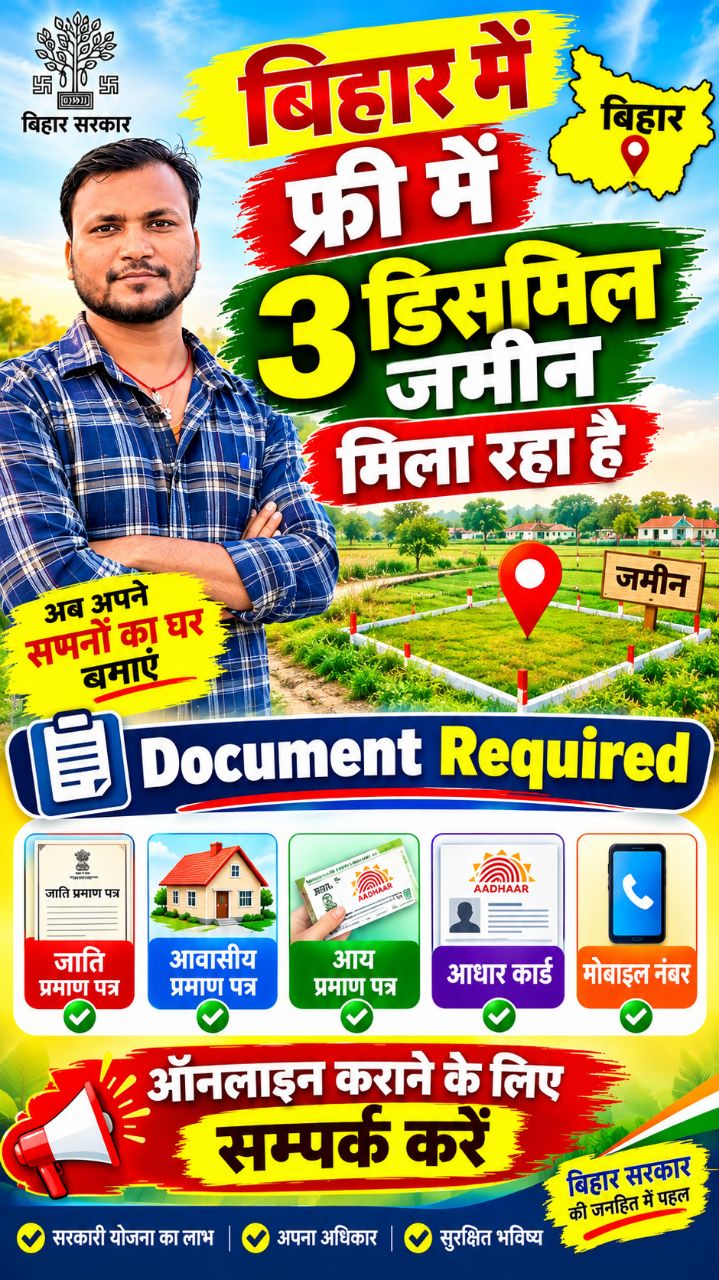 Bihar sarkar duwara freee mai ghar mil raha hai