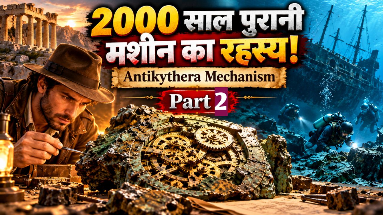 2000 साल पुरानी मशीन का रहस्य! 😱 | Antikythera Mechanism | Past Uncovered