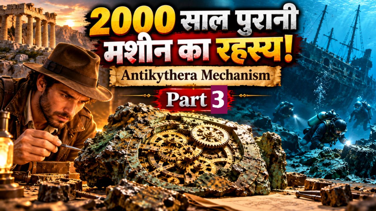 2000 साल पुरानी मशीन का रहस्य ! Antikythera Mechanism | Past Uncovered Part 3