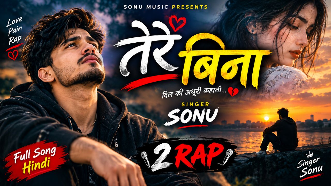 🎵 तेरे बिना | Singer Sonu | Hindi Sad Song 2026 | 2 Powerful Rap