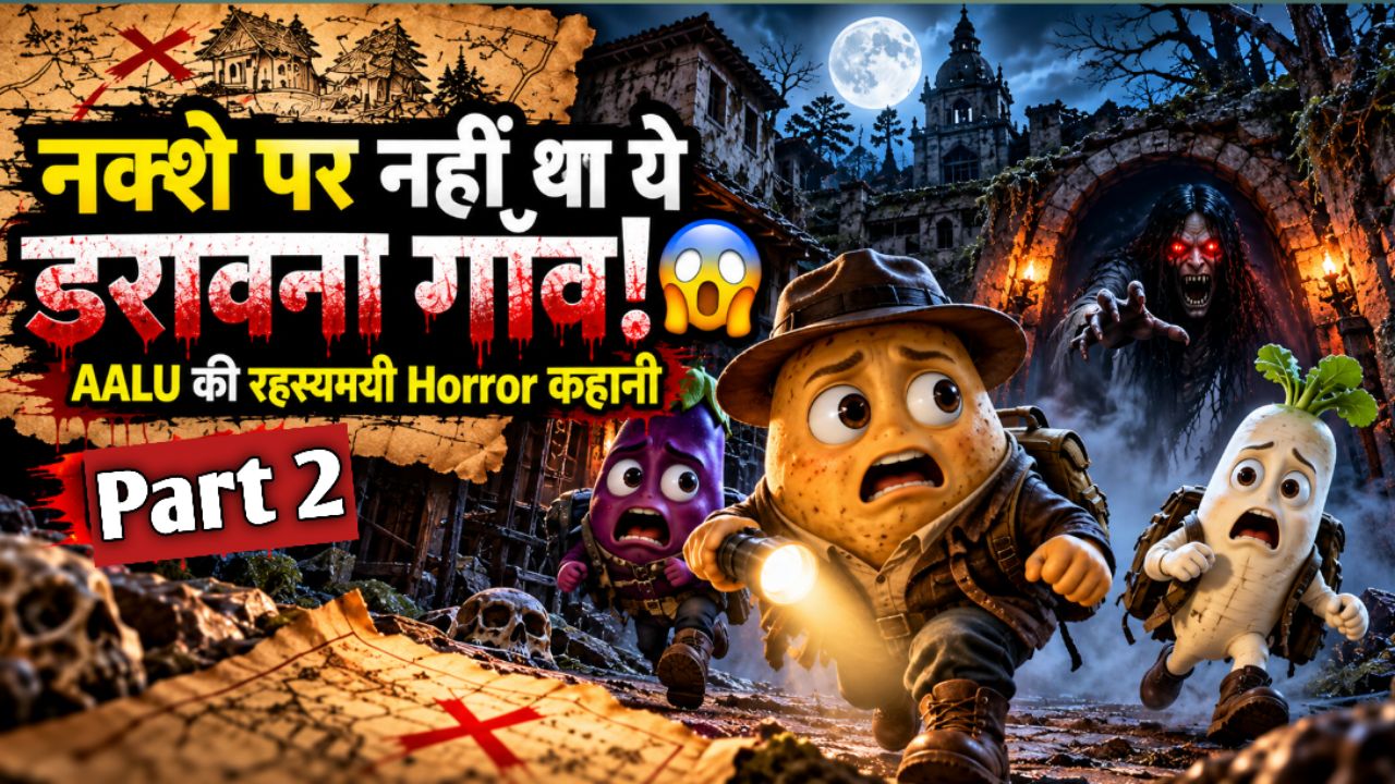 उस गाँव में जाना सबसे बड़ी गलती थी! 😱 | AALU Horror Story | Part 2