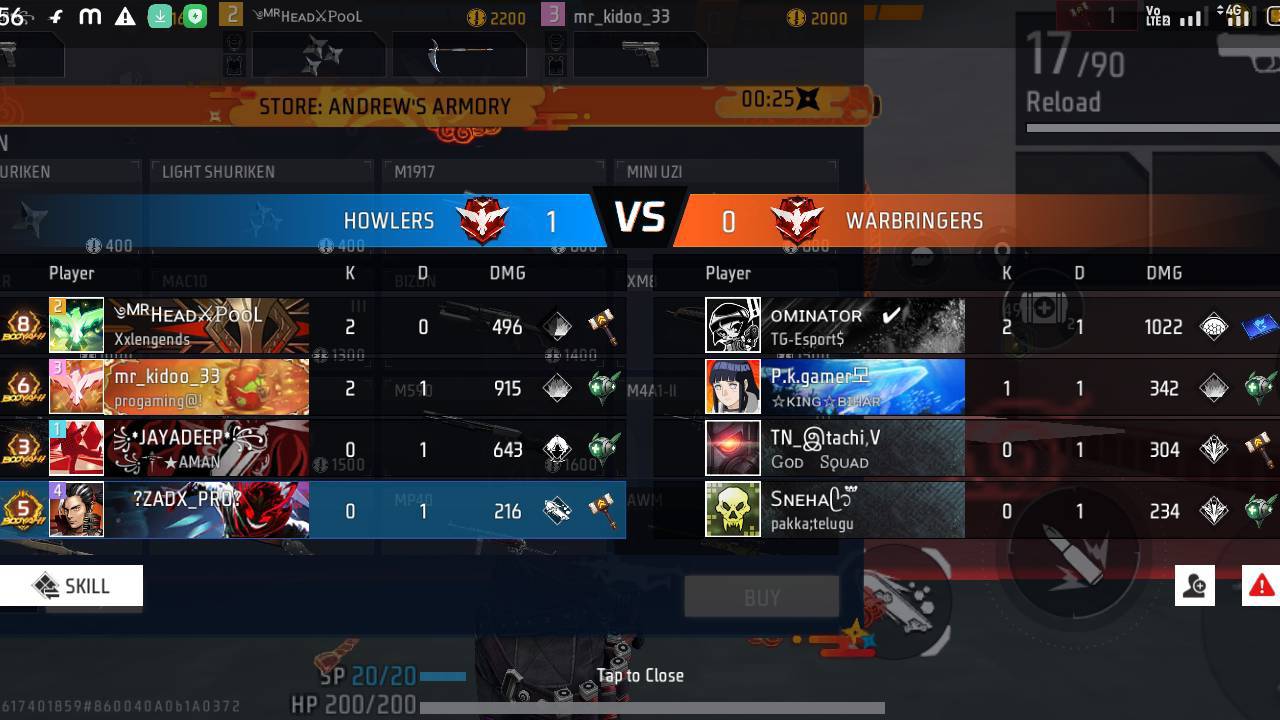 Cs rank push Free fire