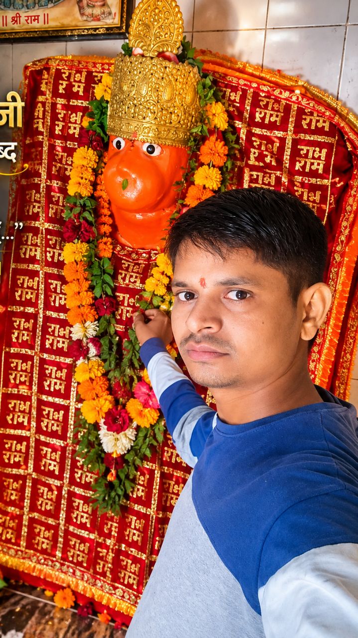 Hanuman ji ki puja🚩@Bideo @Mishra Brothers Music @Mojshahid