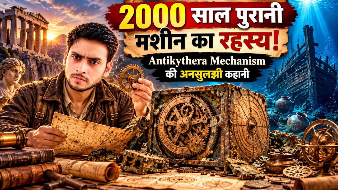 2000 साल पुरानी मशीन का रहस्य! 😱 | Antikythera Mechanism की अनसुलझी कहानी | Past Uncovered Part 4