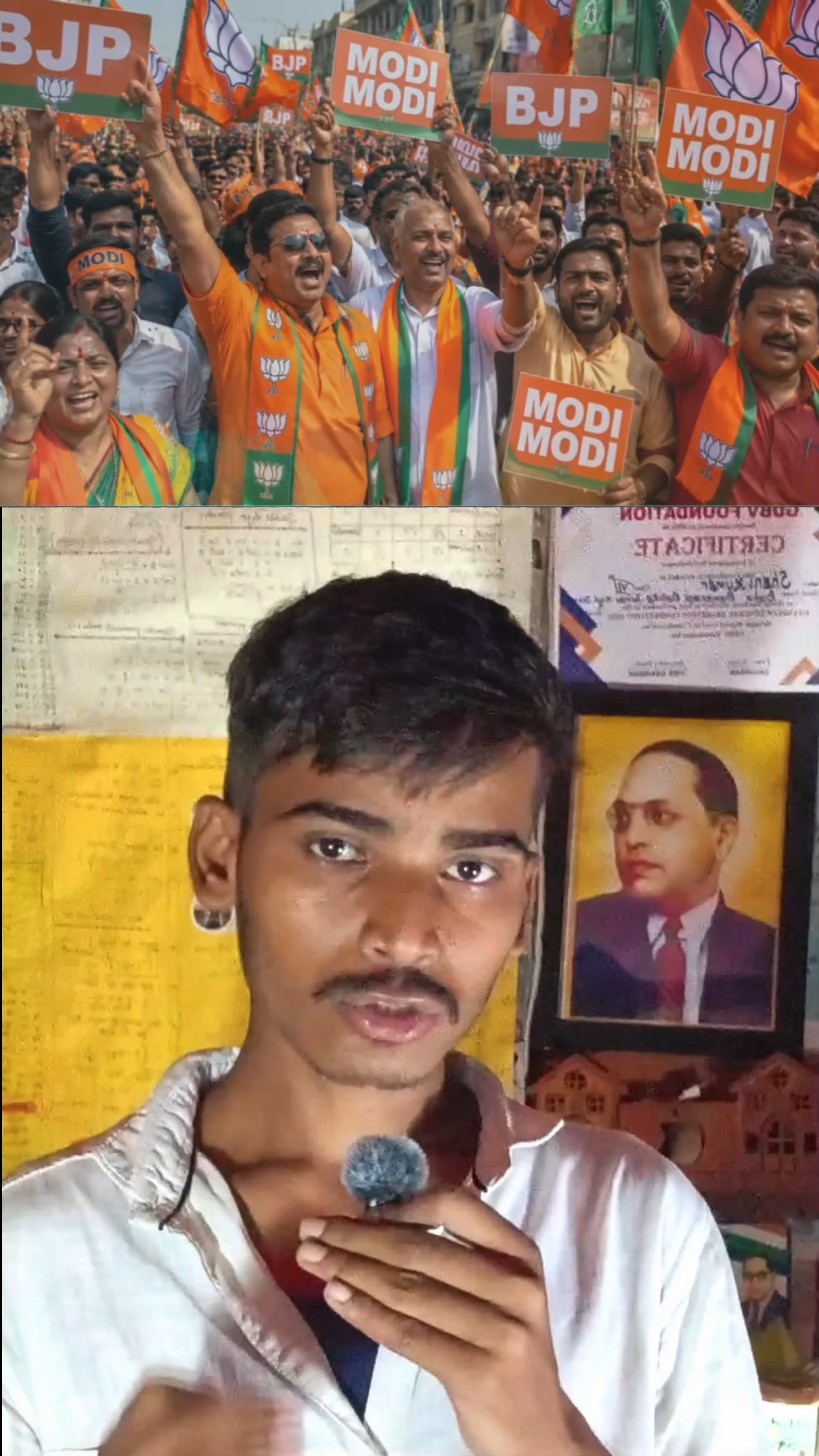 भारतीए जनता पार्टी के कुछ अंधभक्त बोल रहे हैं कि असम में बाढ़ आ चुका है सीजेपी वाले कहा है अभी तक