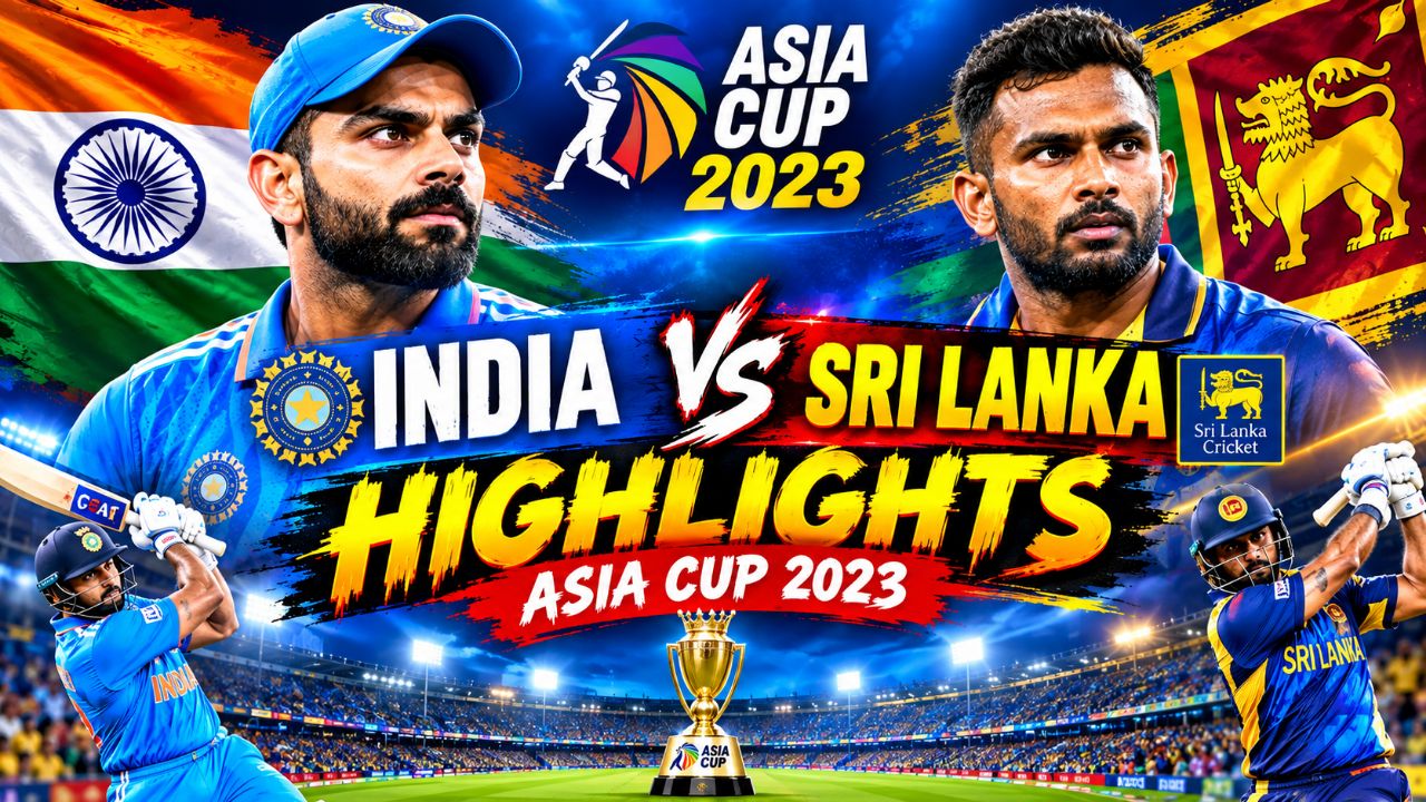 🇮🇳 India vs Sri Lanka | Asia Cup 2023 | Full Match Highlights 🏏🔥 | IND vs SL