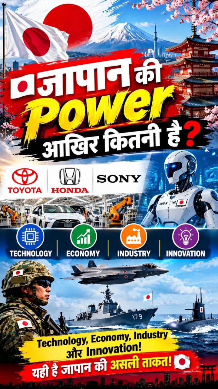 Japan Ki Power Aakhir Kitni Hai? 🇯🇵 | Japan Technology, Economy, Industry & Innovation