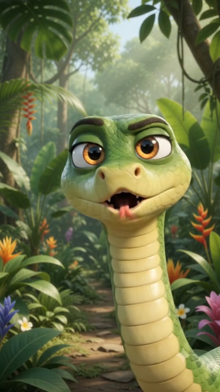 Snake comedy shorts