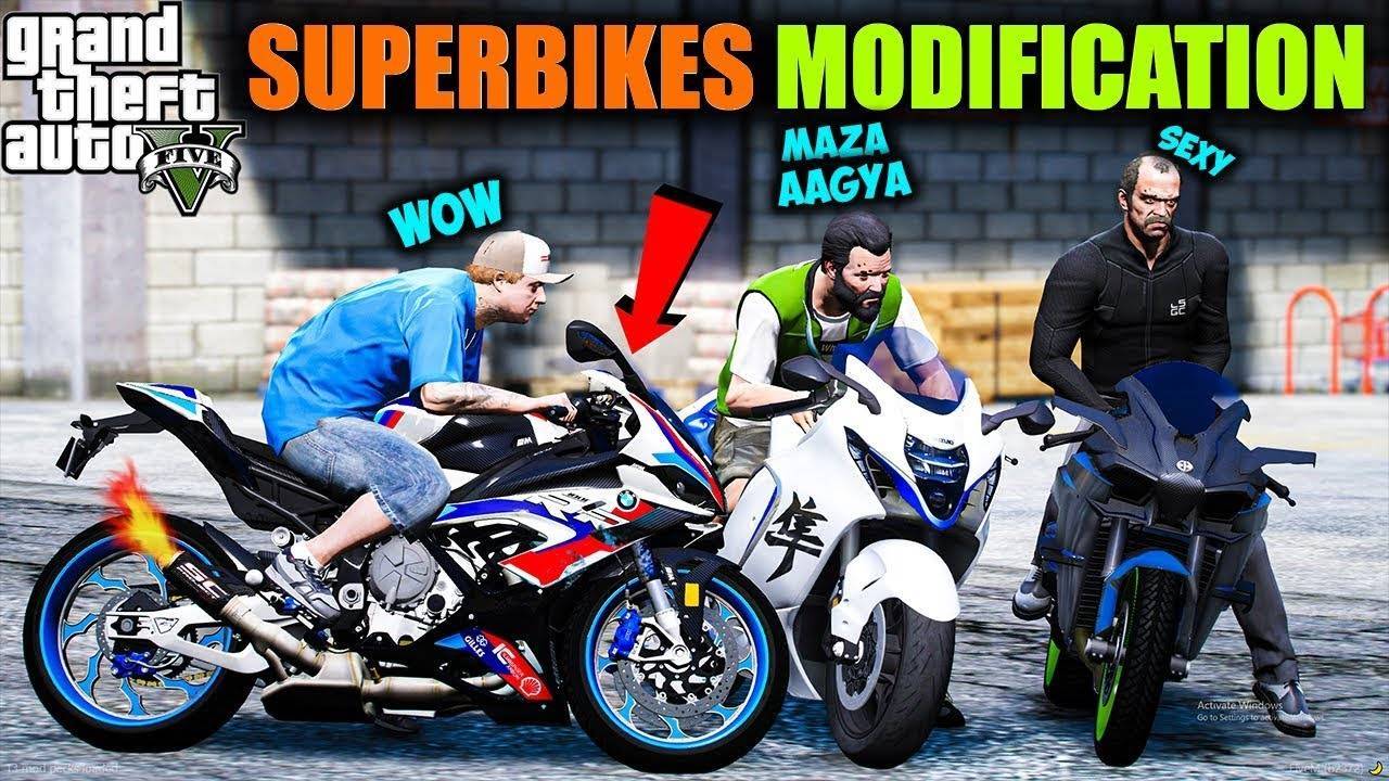 GTA 5 : JIMMY MICHAEL AND TREVOR SUPER BIKES DRAG RACE OMG! 2026