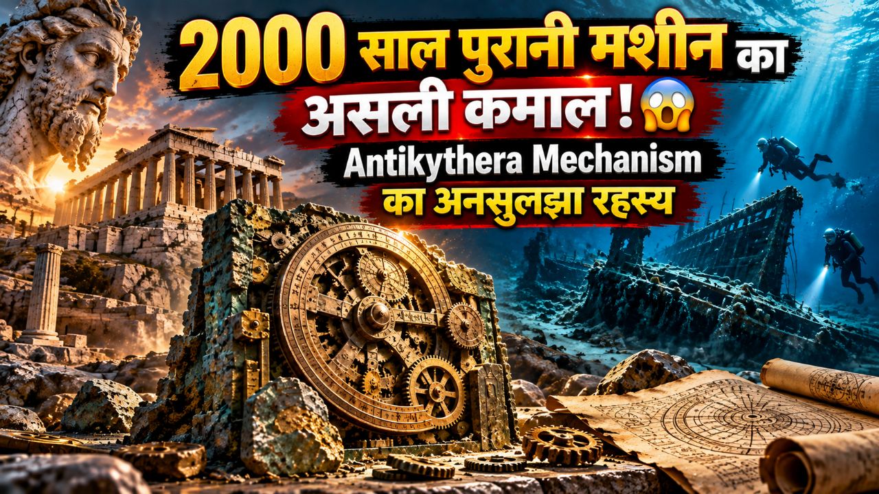 2000 साल पुरानी मशीन का असली कमाल! 😱 | Antikythera Mechanism का अनसुलझा रहस्य | Part5