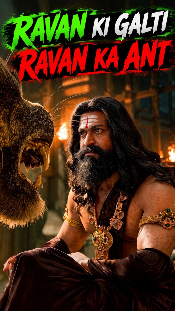 Ramayana Movie: Ravan Ki Galti, Ravan Ka Ant! Kya Thi Uske Vinash Ki Sabse Badi Bhool? 💥