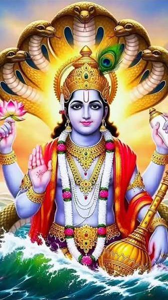 🙏🌺 श्री हरि विष्णु जी 🌺🙏 | भगवान विष्णु की दिव्य कृपा ✨🦚