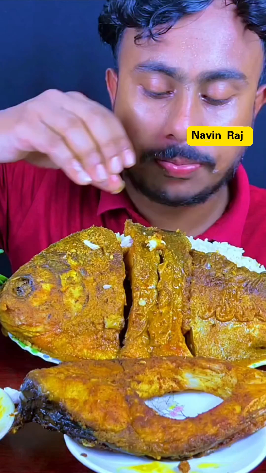 Machhali fry fish curry khate ko viral video