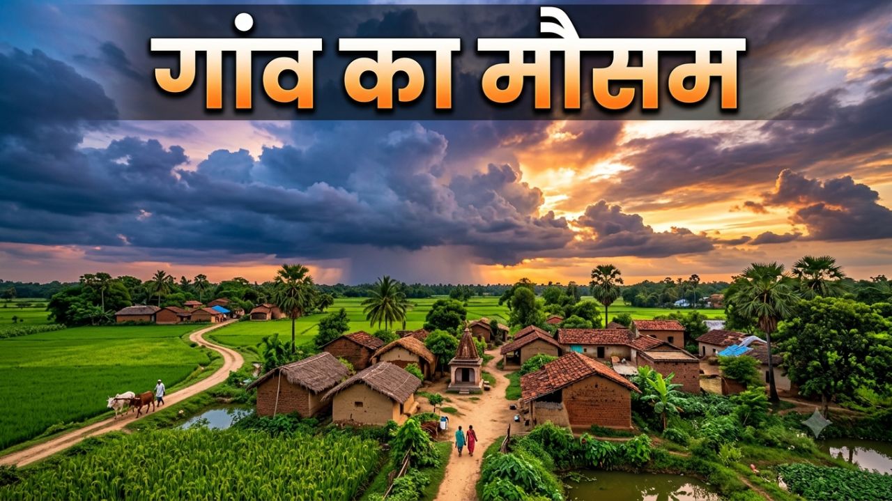 गांव का मौसम कैसा है