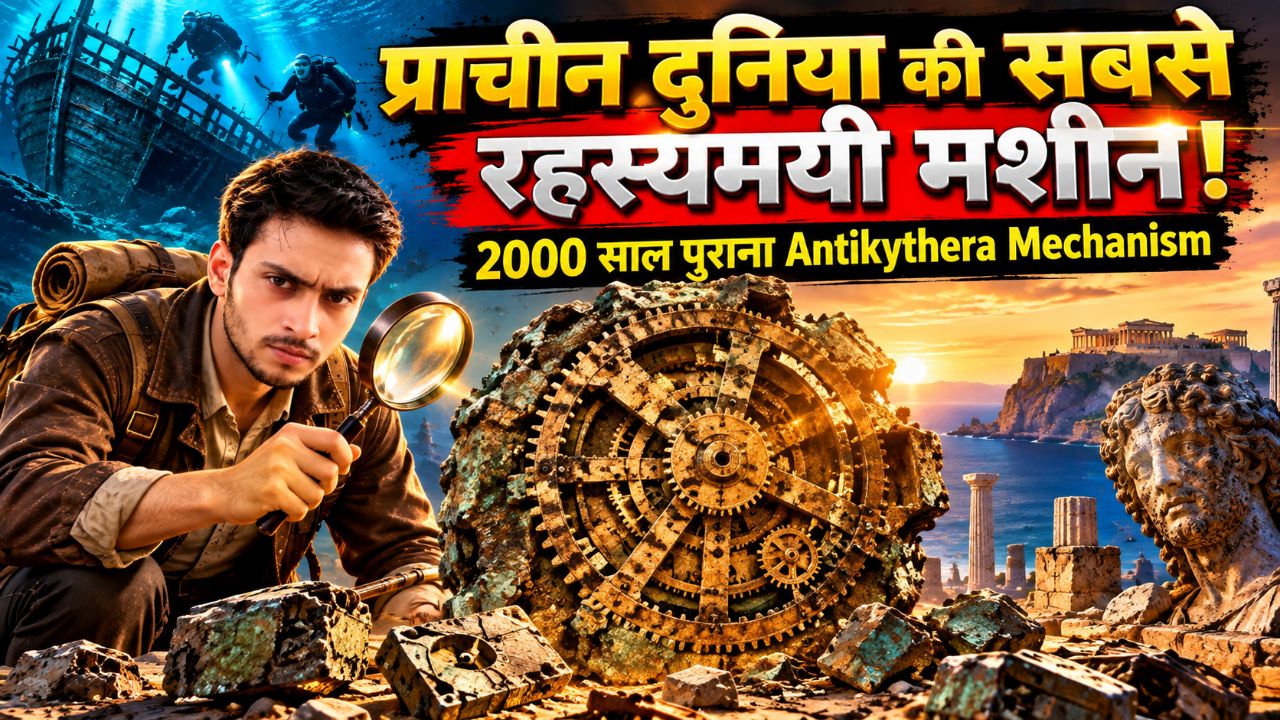 🏛️ प्राचीन दुनिया की सबसे रहस्यमयी मशीन! | 2000 साल पुराना Antikythera Mechanism Part 6