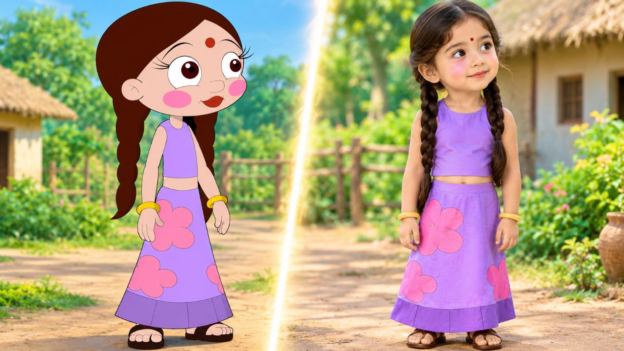 Little Singham Characters in Real Life 😱 | Little Singham Real Life Version |