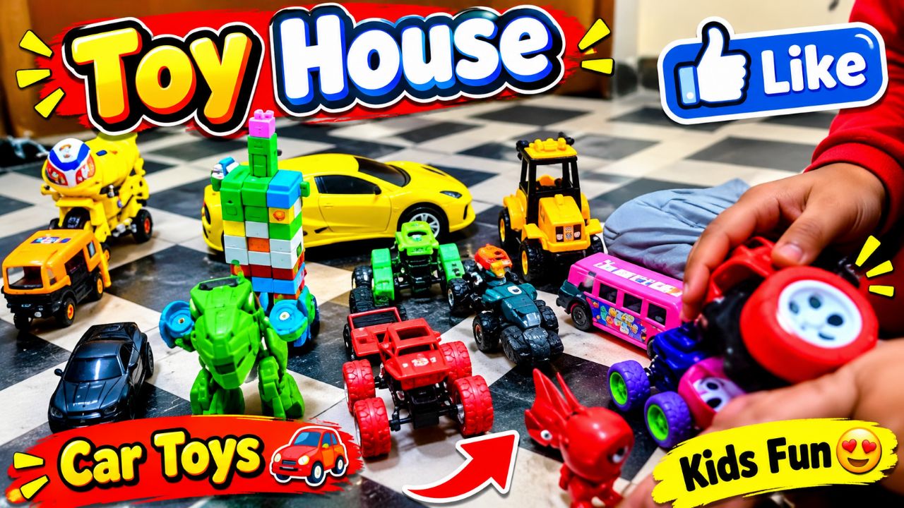 • Toy Car vs Impossible Obstacle Track! 😱 Kaun Banega Ultimate Champion? | Toy House