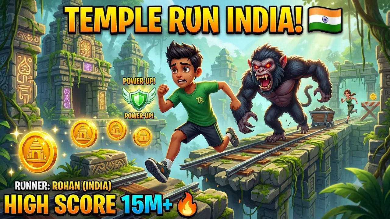 NEW WORLD RECORD IN TEMPLE RUN?! 🏃‍♂️💨 | High Energy Gameplay