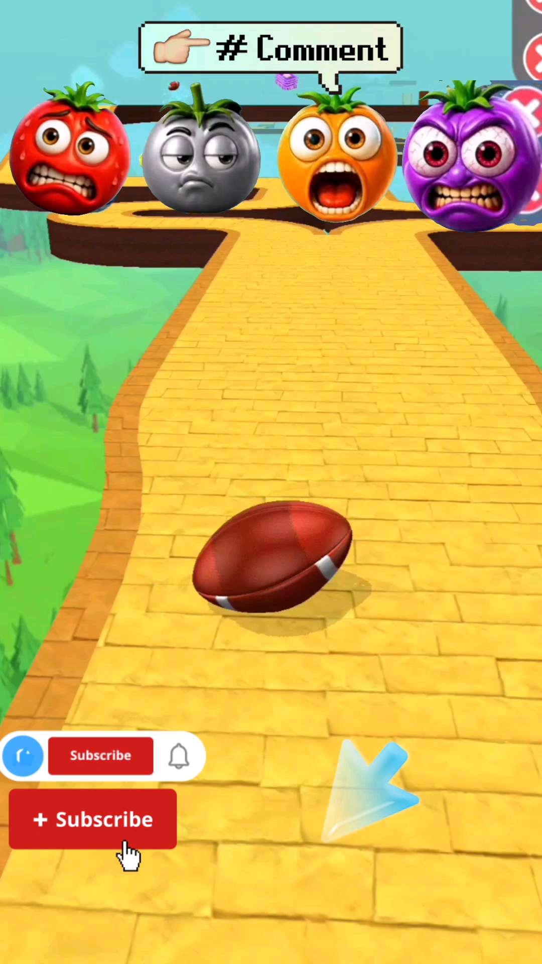 Dudi dudi dam ! dum Going balls Fun Race !!😆😅 #goingballs​​ #youtubeshorts​​ #games​​