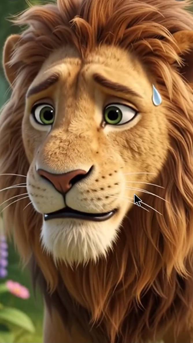 डरा हुआ खरगोश और जंगल का शेर 🦁🐰 | 3D Cartoon Story
