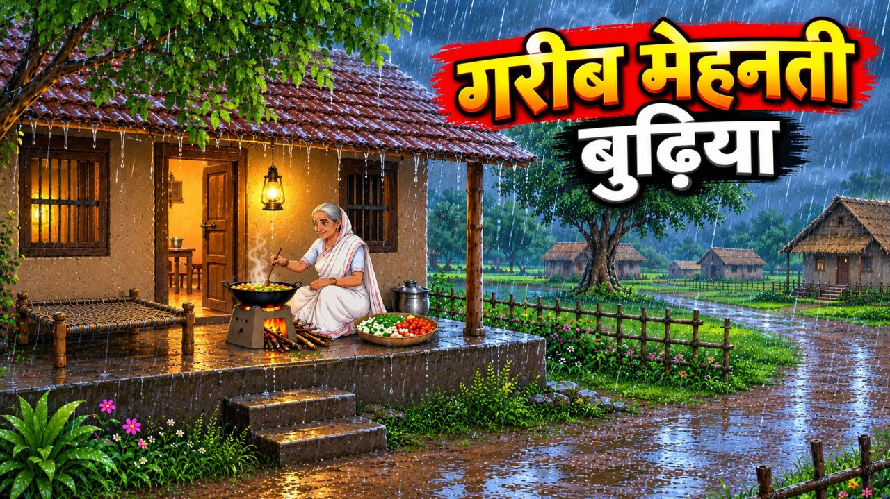 गरीब मेहनती बुढ़िया | Hindi Story | Moral Story | Cartoon Story | Hindi Kahaniyan | #moralstory