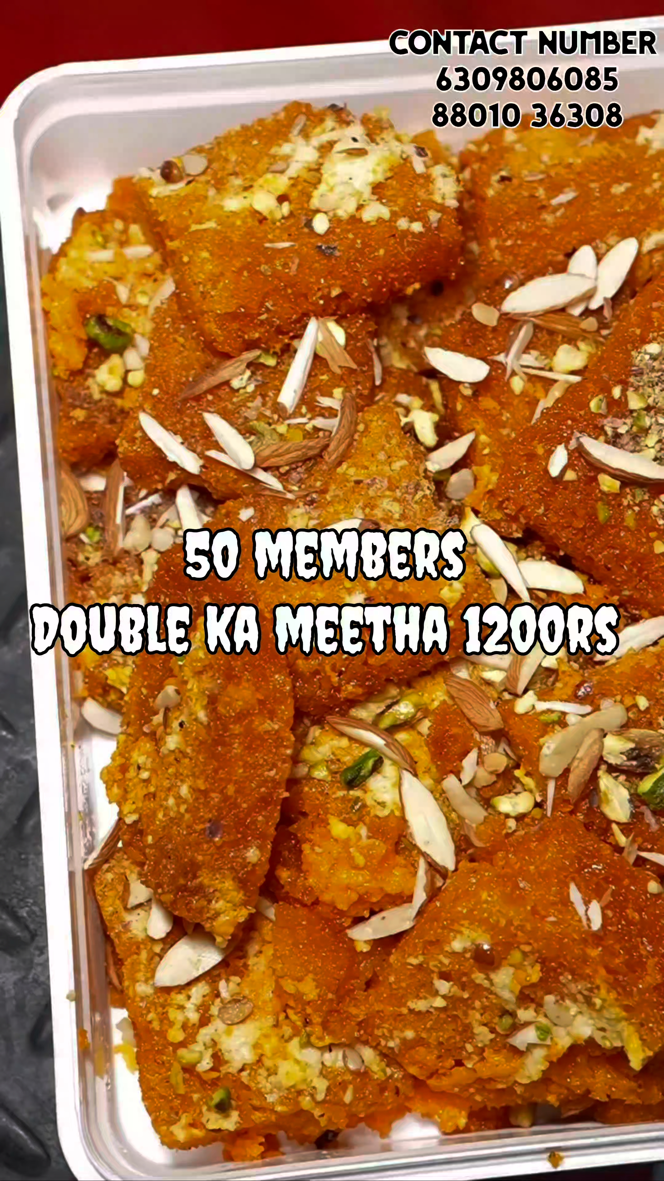 Hyderabadi double ka mitha