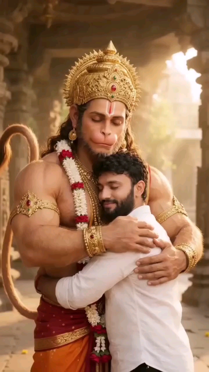 Jab koi nahi aata hanuman aate hai | जब कोई नहीं आता हनुमान आते हैं #hanumanji #bajrangbali #viral