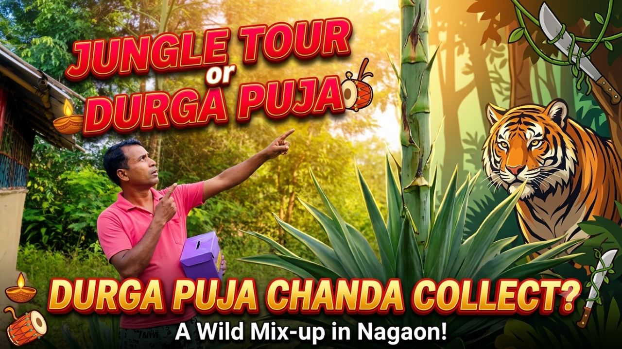 Durga puja chanda collection 💐💐 jungle jungle nadi nadi