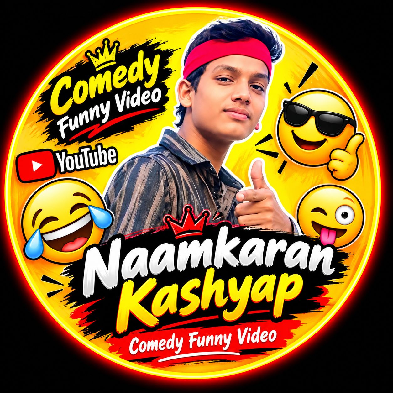 Karan comedion on Bideo