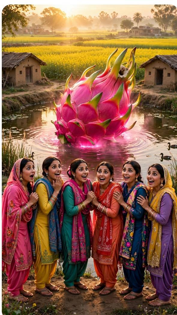 लकड़ी की आग पर इतना बड़ा Dragon Fruit कभी नहीं देखा! Night Cooking Gone Magical ✨