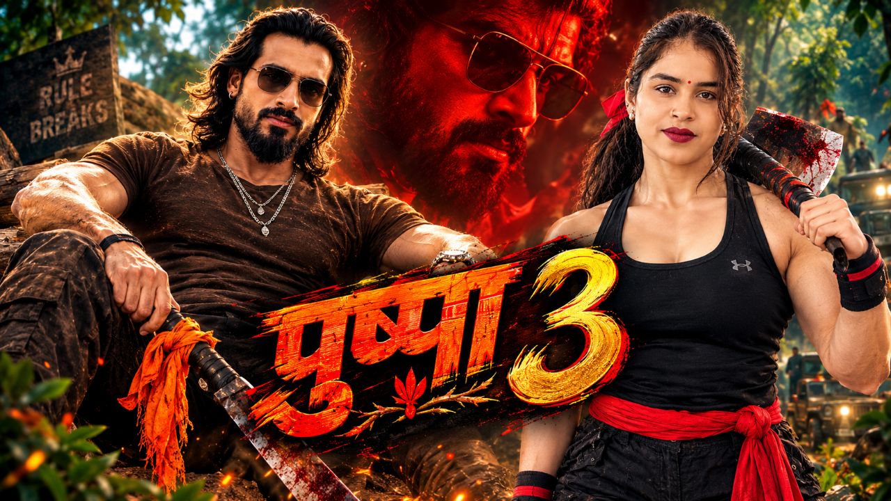 पुष्पा 3 | खतरनाक एक्शन और दुश्मनी 🔥 | Pushpa 3 New Action Movie | Full Action Scene