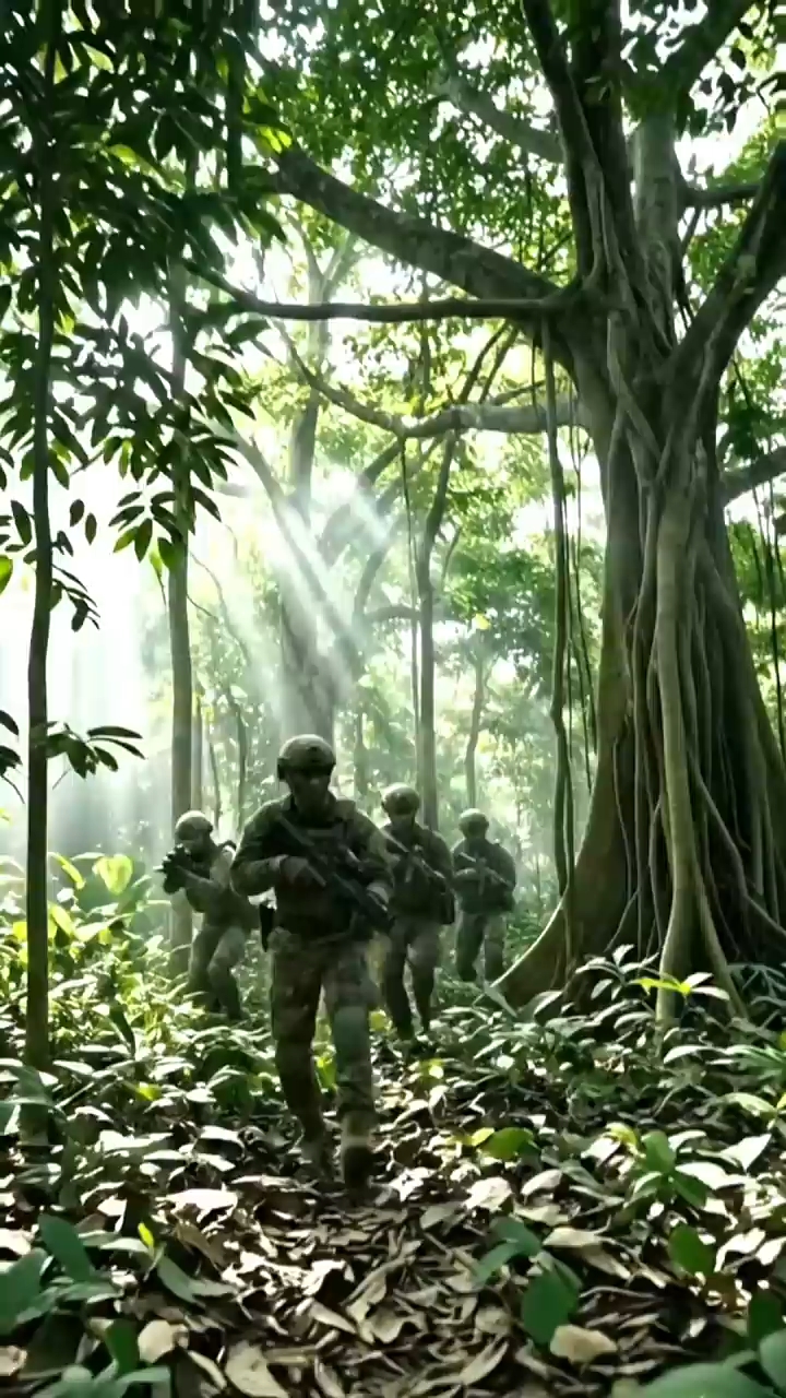 खतरनाक जंगल ऑपरेशन - कोई नहीं बच सकता! 🧐 🔥 #WarriorInsightsArmy # #indianarmy #military #shorts