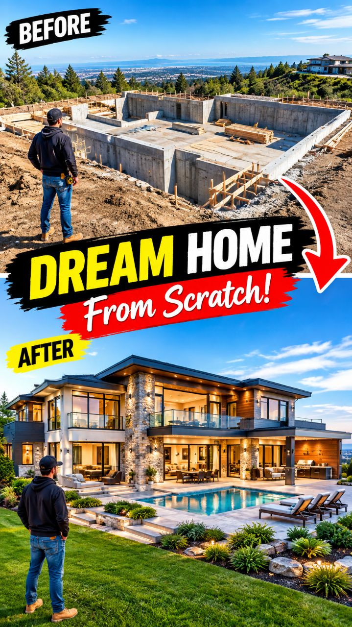 This Luxury Home Is Being Built From Scratch! 🏡🔥 | Incredible Construction Transformation