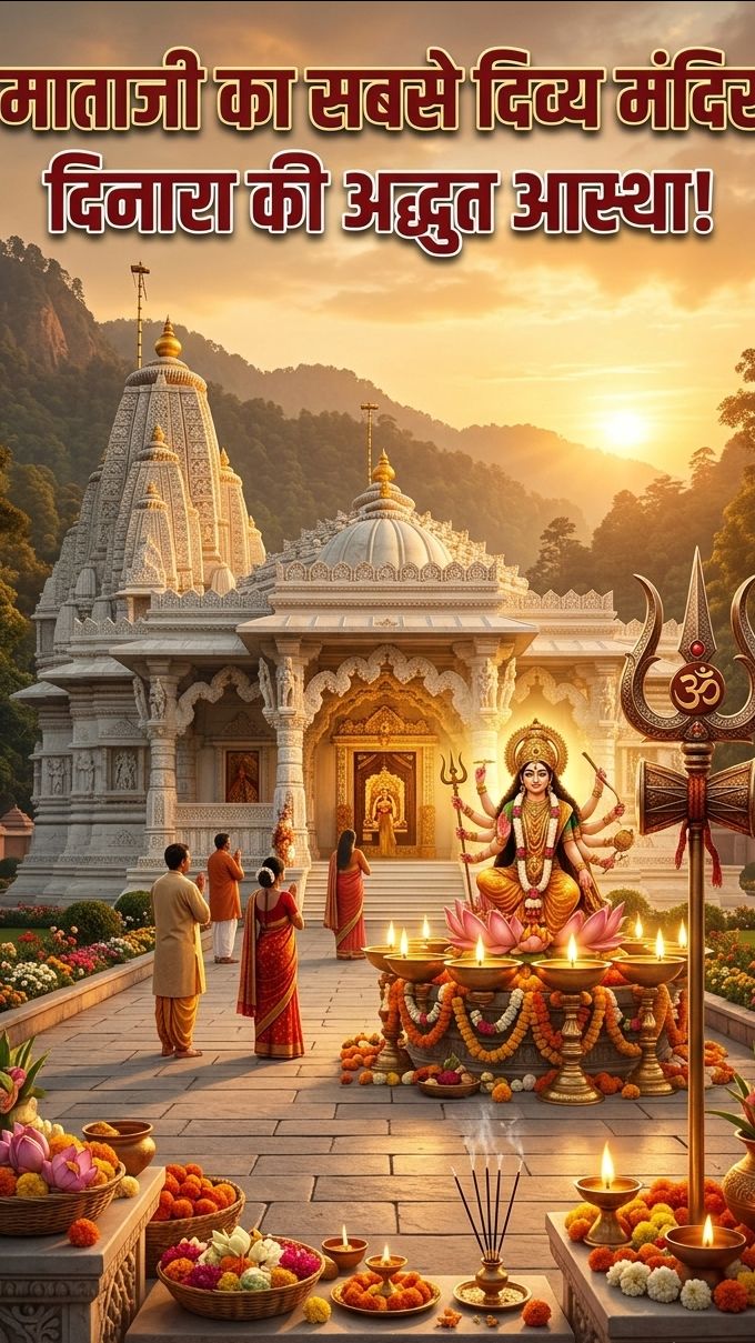 माताजी का सुंदर और भव्य दरबार?#Dinara #DinaraCity #MataJiMandir #JaiMataDi #NavratriSpeceal#वायरल#sh