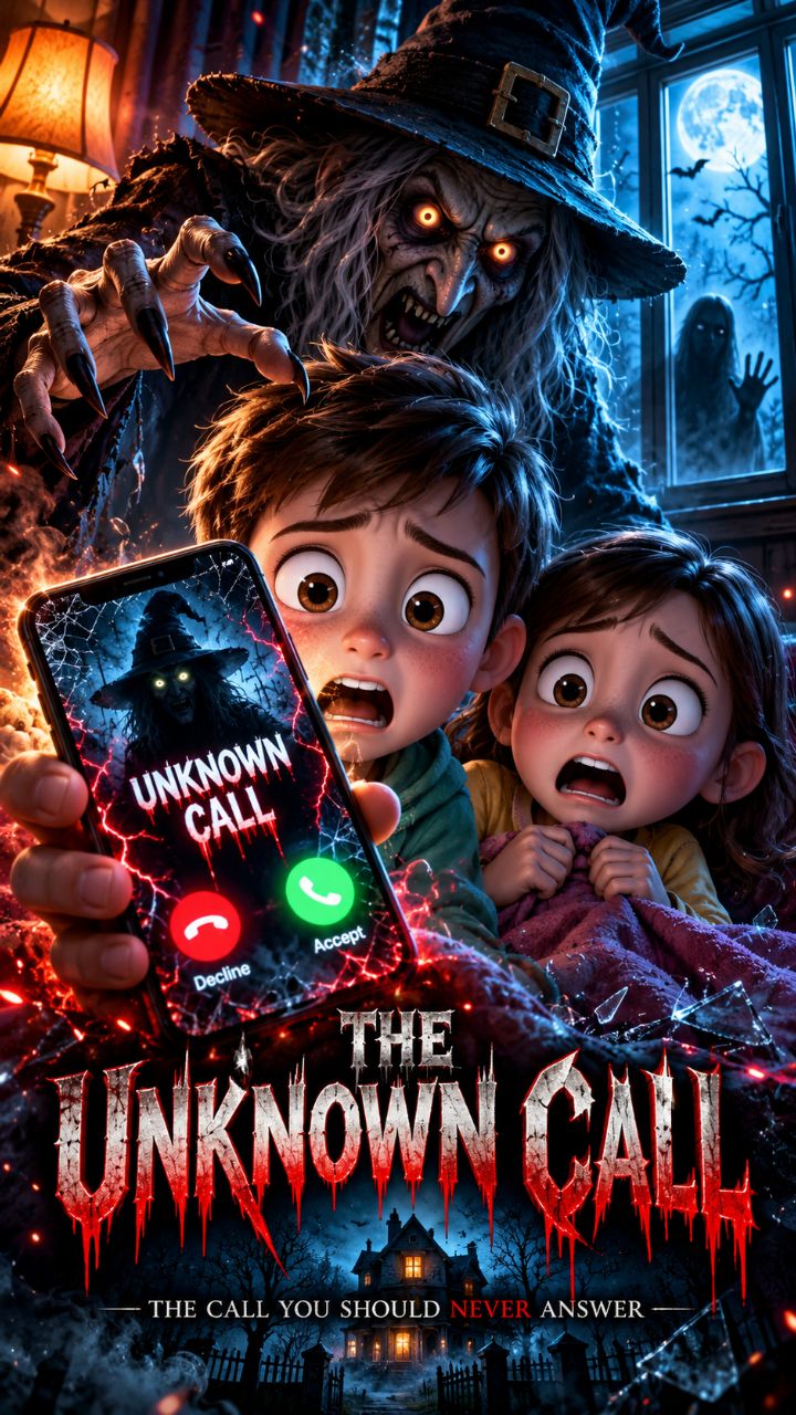 📞😱 रात में आया UNKNOWN CALL… फोन उठाते ही सामने आई चुड़ैल! 👻 | डरावनी कहानी