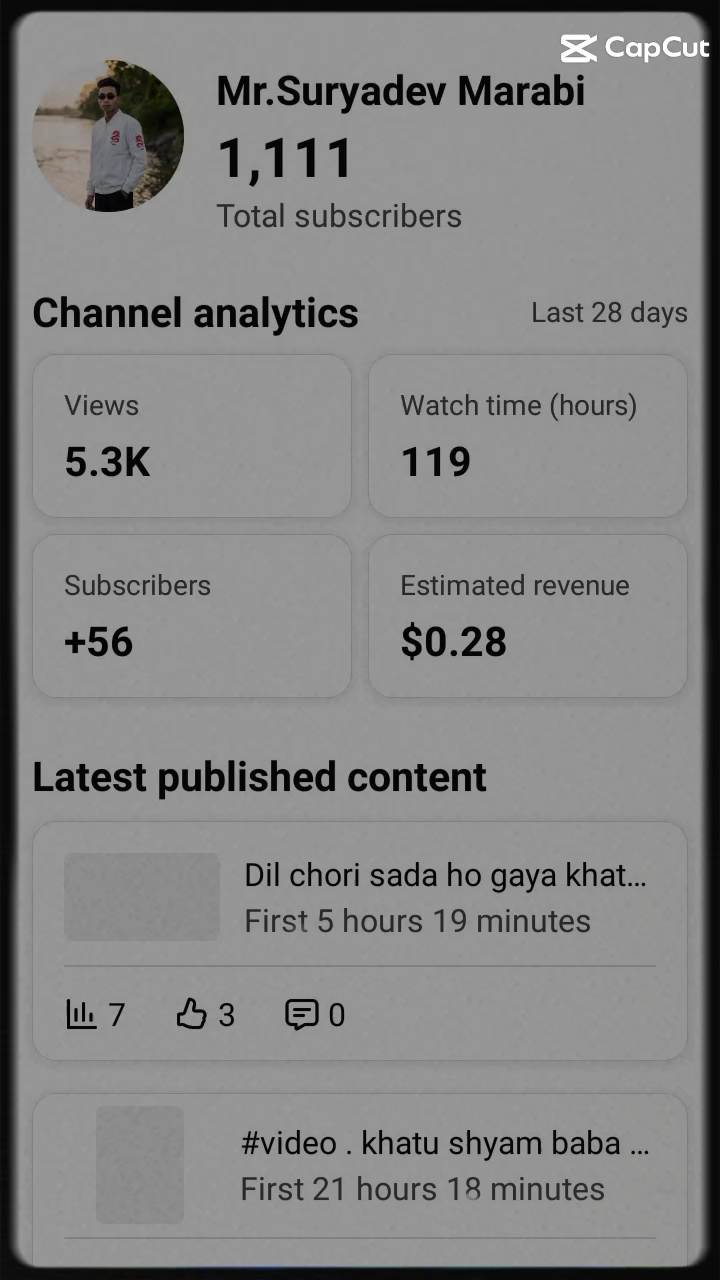 My new video 2026 ka