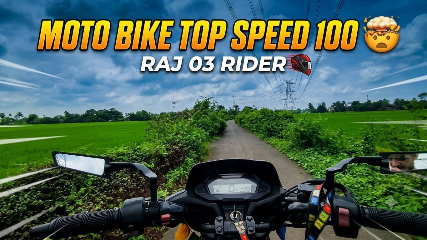 Moto Bike Riding Vlog . Moto Bike Top Speed #vlog #video @Bideo