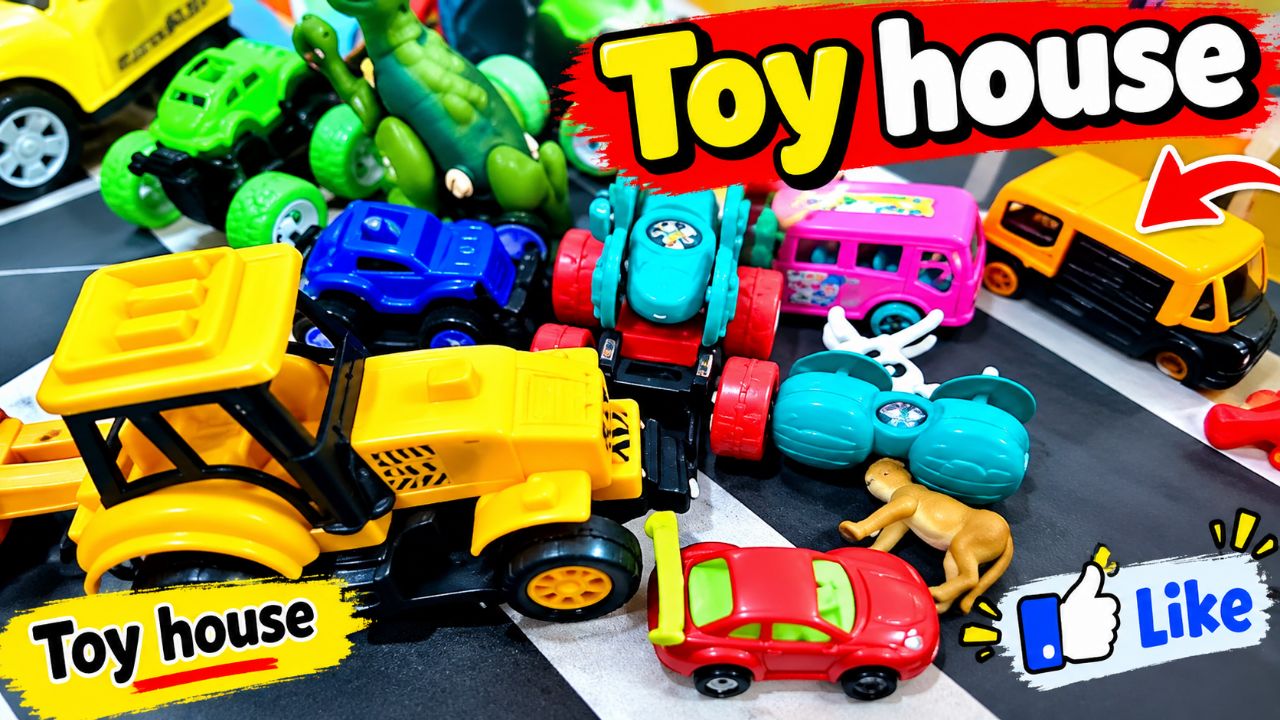Crazy Toy Car Race 🏎️💨 | Non Stop Racing & Fun | Toy House