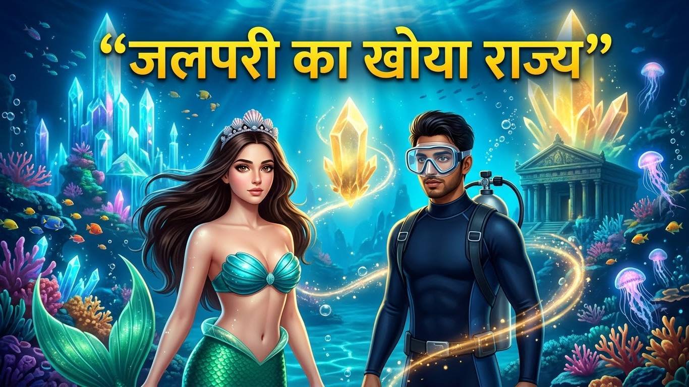 जलपरी का खोया हुआ राज्य 🧜‍♀️🌊 | The Lost Kingdom of the Mermaid | Hindi Fantasy Adventure Story
