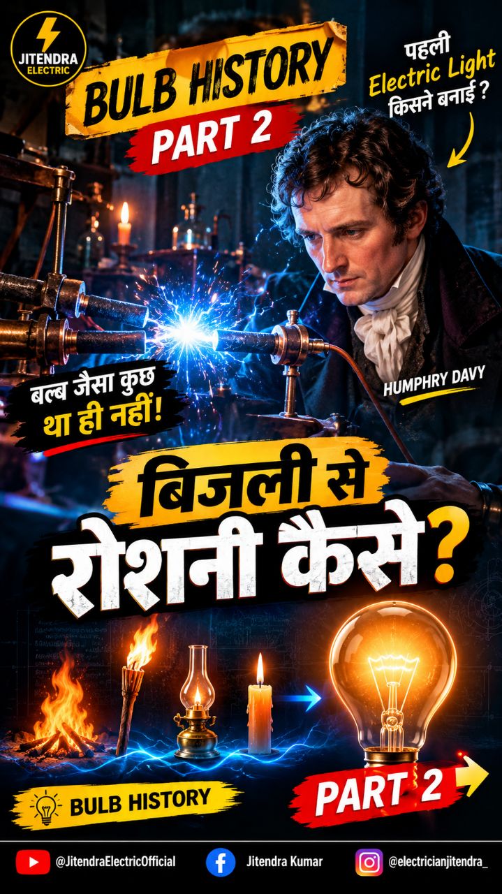 💡 Bulb की शुरुआत कैसे हुई? 😱 | History of Bulb Part 2 | Electricity History